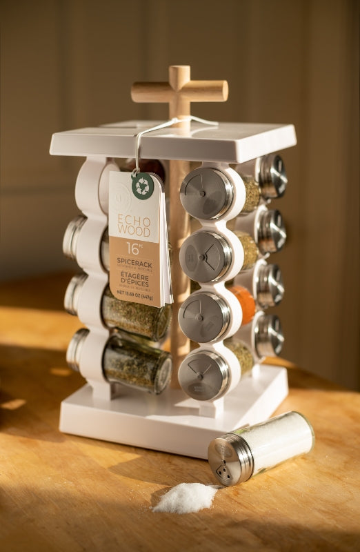 Echowood Collection UG Revolving 16pc Spice Rack – Urban Gourmet