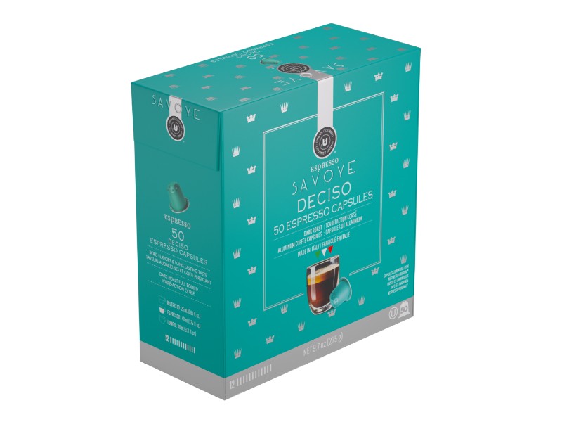 SAVOYE Deciso Aluminum Coffee Capsules 50ct – Urban Gourmet