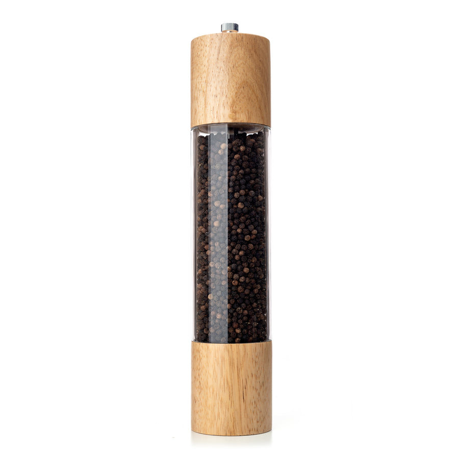 THE LUXURY Black Peppercorn Wood Grinder, 12'' - 4.59oz (130g)
