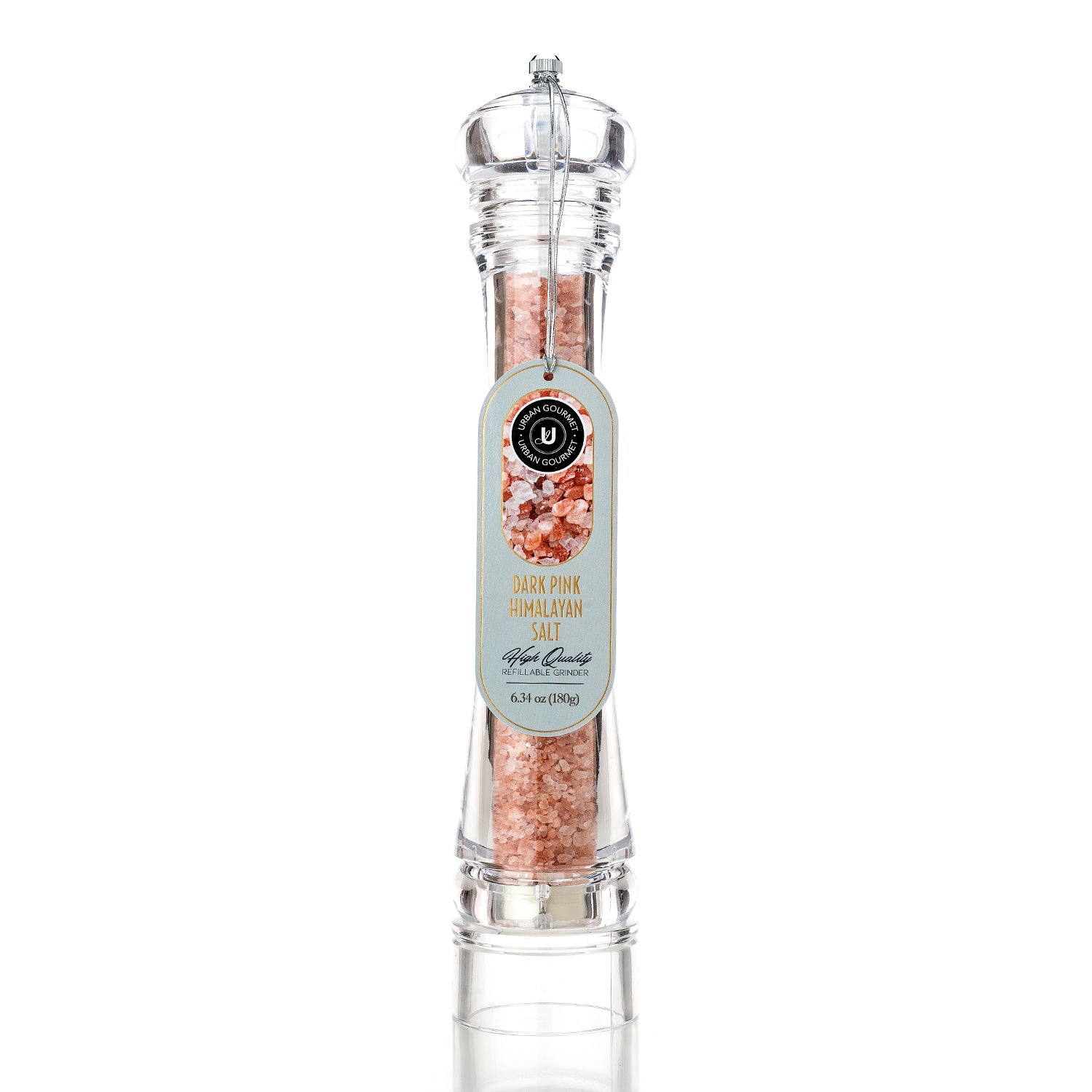 THE SANTIAGO Himalayan Salt & Assorted Peppers Grinder, 12