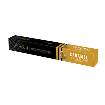 Caramel Flavor Espresso Coffee Capsules