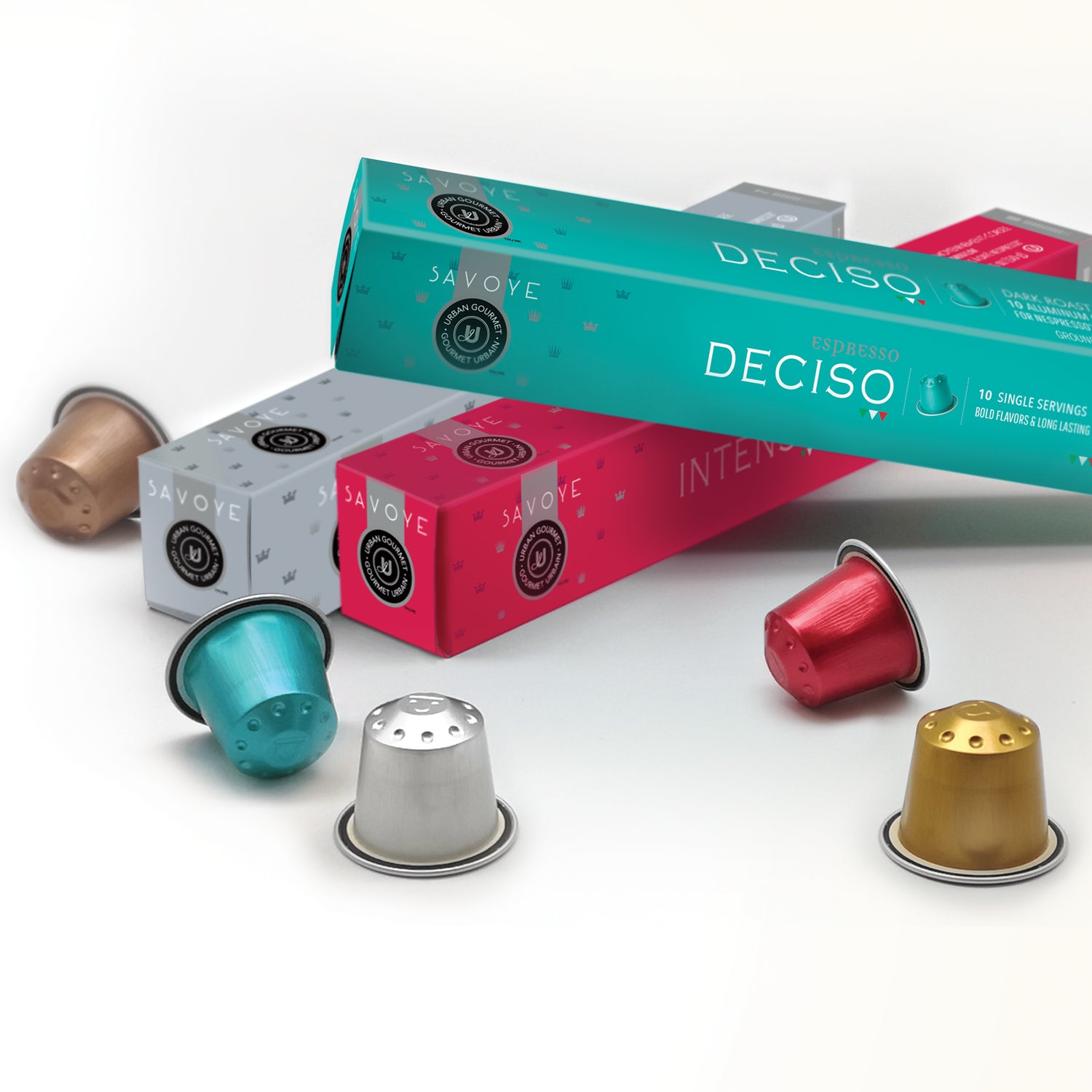 SAVOYE Deciso Aluminum Coffee Capsules – Urban Gourmet