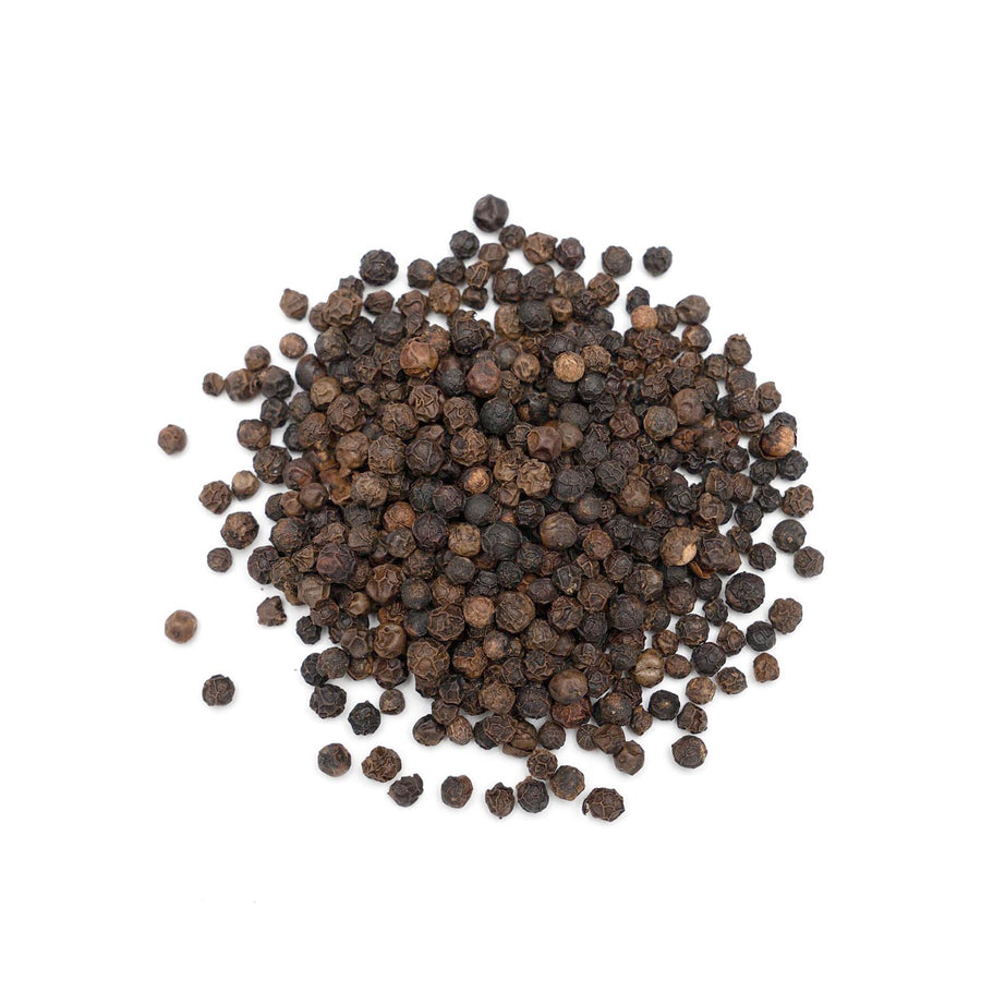 LUXURY Black Peppercorns Glass Grinder, 12