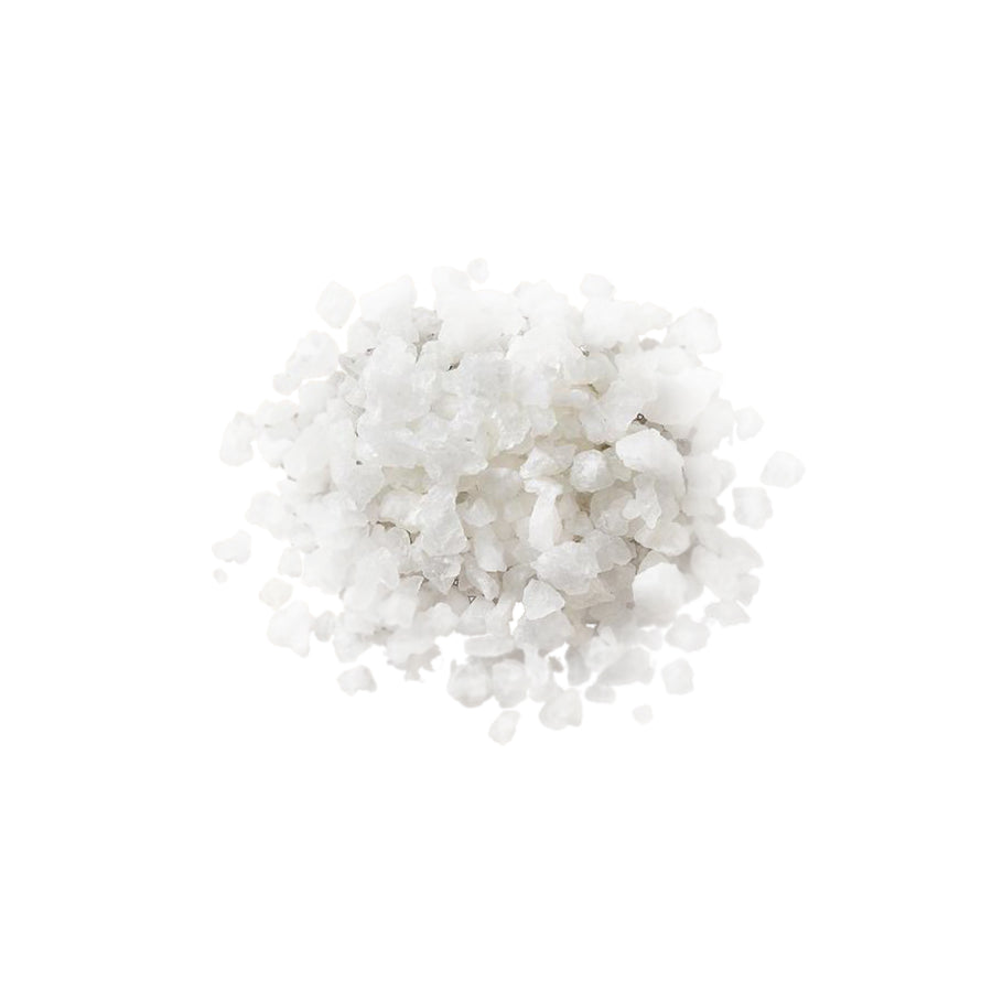 LUXURY White Himalayan Salt Glass Grinder, 12
